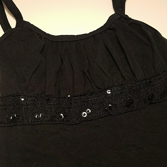 Mossimo Girls Black Tank Top - Picture 2 of 4